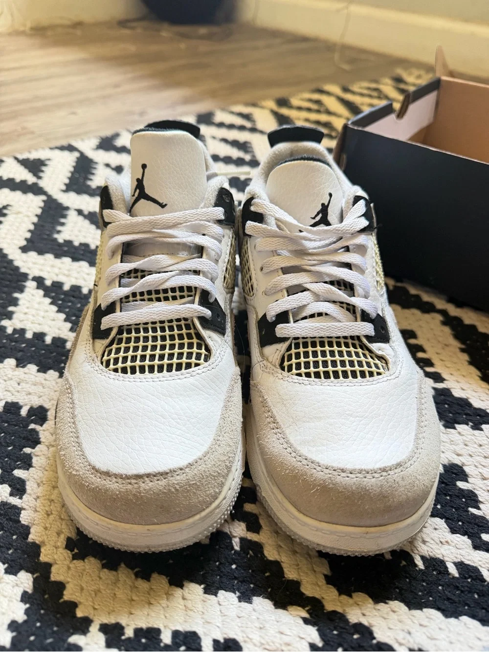 Jordan Kids Military Black Sneakers 3Y